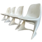 Set Van 4 Vintage Space Age Stoelen Casala thumbnail 1