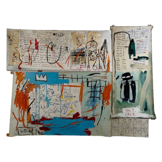 Jean Michel Basquiat, (1960-1988), Piscine Versus The Best Hotels, 1982 1
