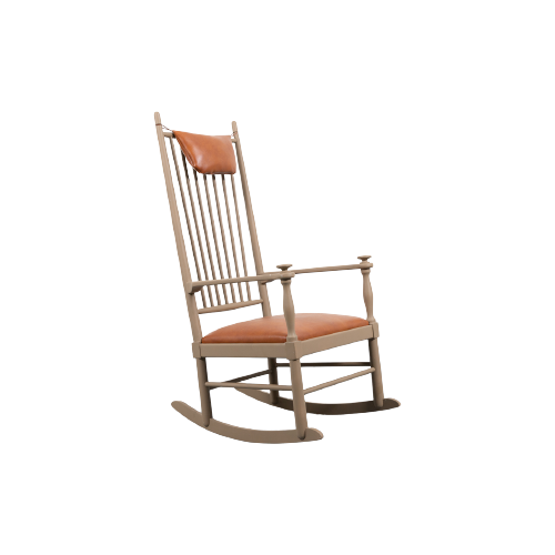 Danish Design Rocking Chair / Schommelstoel / Stoel / Fauteuil