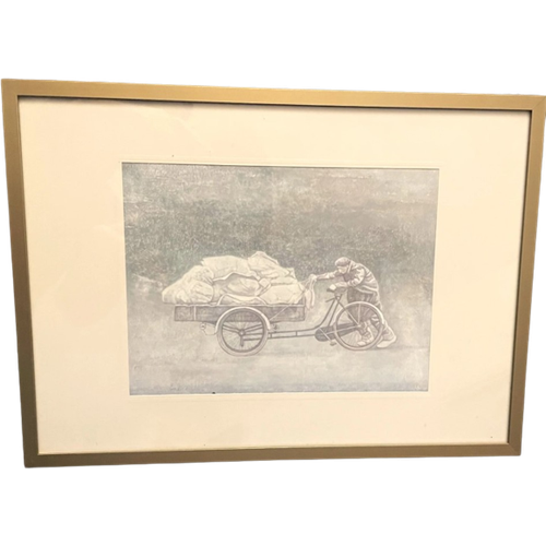 Jopie Huisman (1922-2000) - Euzie Met Bakfiets