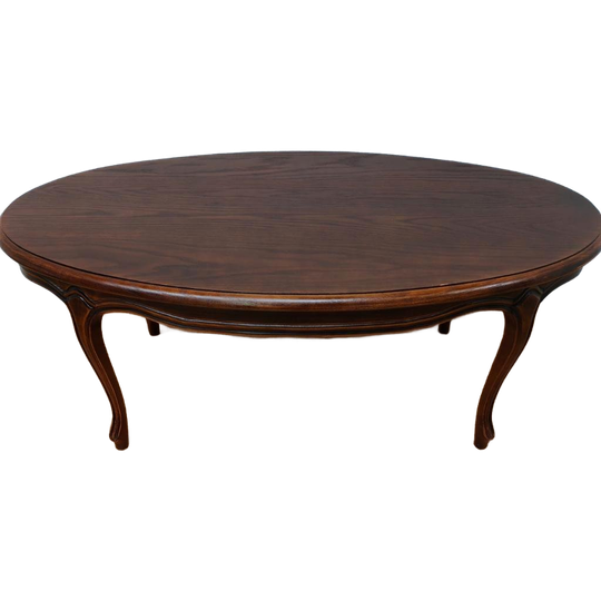 Vintage Ovale Queen Ann Houten Salontafel Koffietafel 611 1
