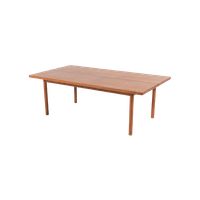 Danish Modern Solid Oak Coffee Table, 1960’s