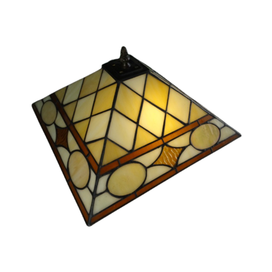 Vintage Tiffany Stijl Plafonnière 1