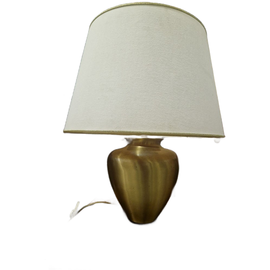 Prachtige Grote Gouden Messing Tafellamp 1