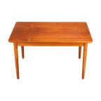 Deens Design Uitschuifbare Teak Tafel, 1960S thumbnail 1