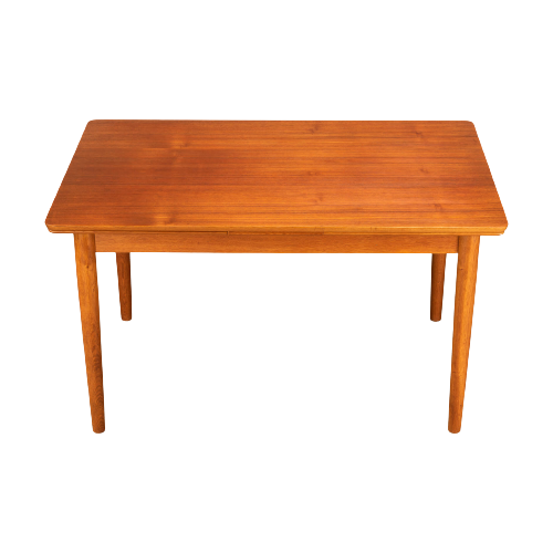 Deens Design Uitschuifbare Teak Tafel, 1960S