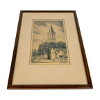 H.E. Roodenburg - Utrecht - Domtoren - (1895 - 1987) - Ets - Grafiek thumbnail 1