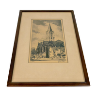 H.E. Roodenburg - Utrecht - Domtoren - (1895 - 1987) - Ets - Grafiek