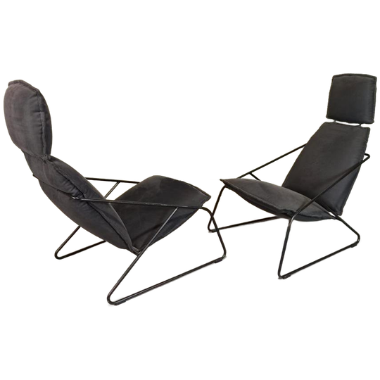 Set Van 2 Vintage Carl Ojerstam Villstad Fauteuils 1