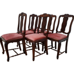 Vintage Louis Xv Stoelen Eettafelstoelen Eetkamerstoelen 507 thumbnail 1