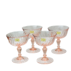 Set Van 4 Rosaline Swirl Arcoroc Luminarc Champagnecoupes thumbnail 1