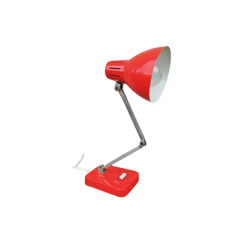 Scharnier Bureaulamp Rood/Oranje Mg