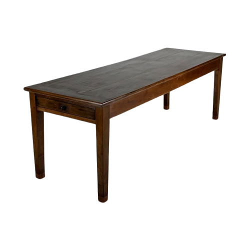 Franse Eettafel Antiek Eiken 233Cm