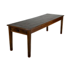 Franse Eettafel Antiek Eiken 233Cm thumbnail 1