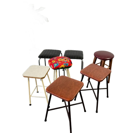 Vintage Krukje / Stoeltje / Tabouret 1