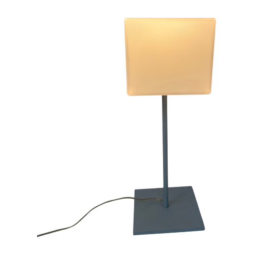 Tre Italy - Table Lamp - White Frosted Glass - Including Line Dimmer - Contemporary Design
