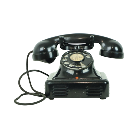 Oude Draaischijf Telefoon Bakeliet Bell Telephone Company 1942 1