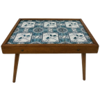 Zeldzaam Antiek Bijzettafeltje Koffietafel Plantentafel thumbnail 1
