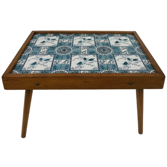 Zeldzaam Antiek Bijzettafeltje Koffietafel Plantentafel 1
