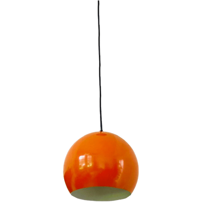 Space Age Eyeball Hanglampje Gepo Oranje 1970’S