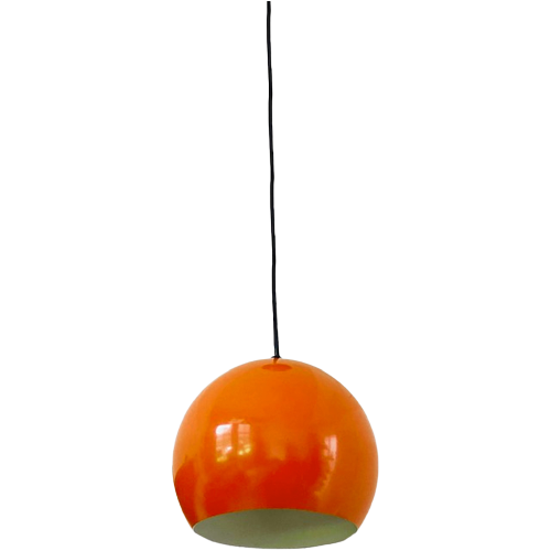 Space Age Eyeball Hanglampje Gepo Oranje 1970’S