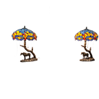 Klassieke Handgemaakte Tafellampen Met Sierlijke Lampenvoet Dragonfly thumbnail 1