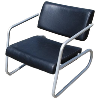 Base-X Lederen Design Fauteuil