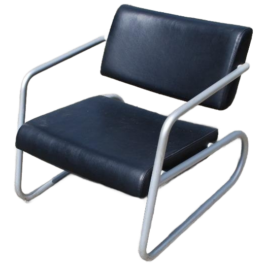 Base-X Lederen Design Fauteuil 1