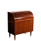 Vintage Secretaire | Bureau | Kast | Jaren 60 | Zweeds thumbnail 1