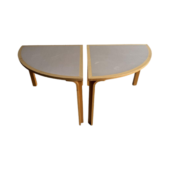 Half Dining Table - Magnus Olesen (light Grey) 판매가 회원공개 Bent Beechwood Dining Table Magnus Olesen 1