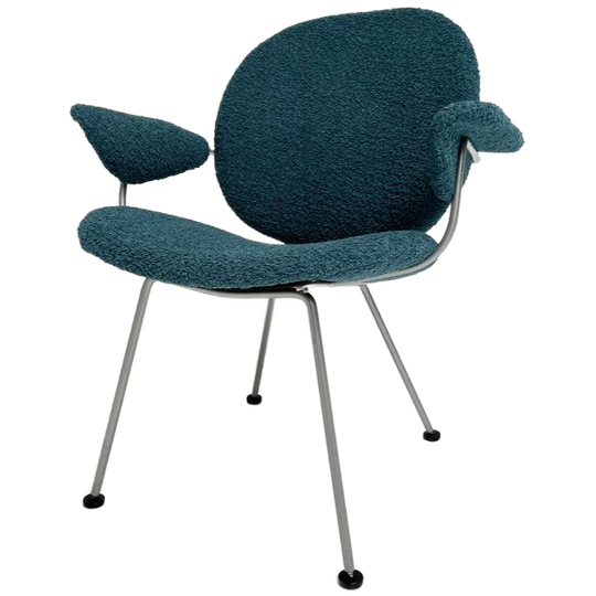 Geherstoffeerde Trienale Fauteuil Van W. Gispen Voor Kembo 1