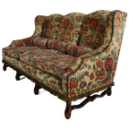 Os De Mouton Sofa In Tapestry – Country House Style, 19th Century thumbnail 1