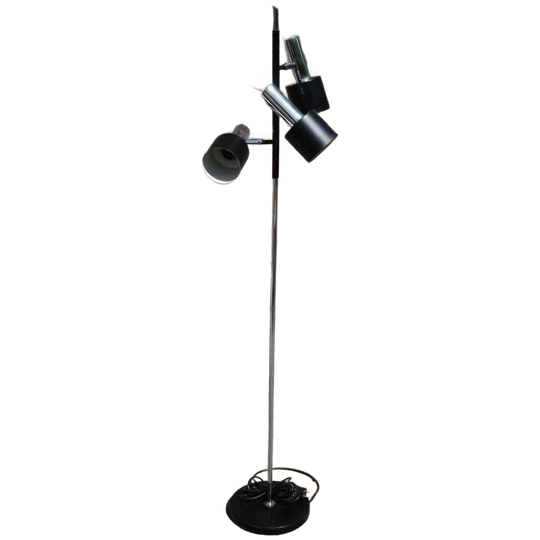 Vintage Vloerlamp Met Drie Spots 1