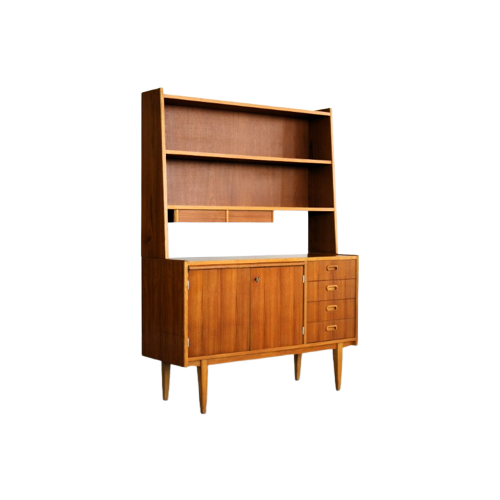 Vintage Wandkast | Jaren 60 | Secretaire | Kast | Zweeds