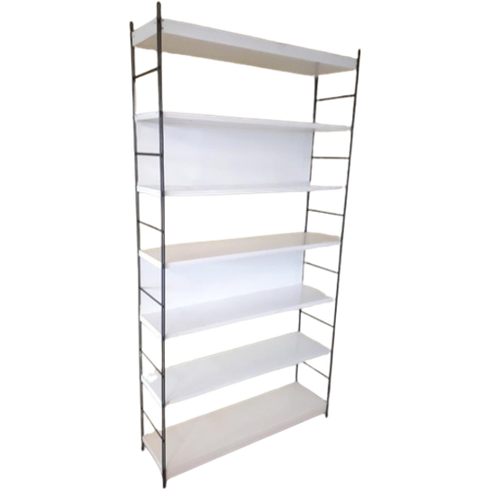 Vintage Metalen Wandkast Tomado Stijl Vintage Boekenkast 1