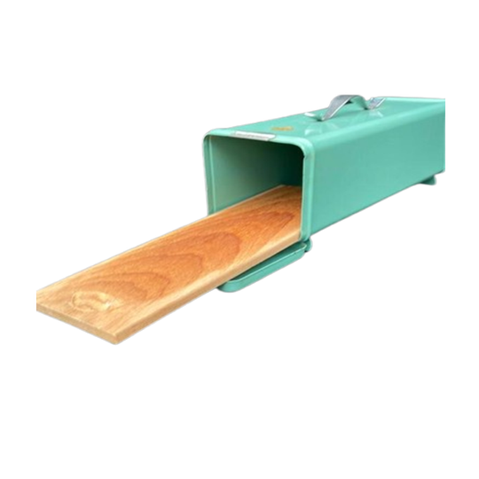 Vintage Koek Blik Mint Groen 1