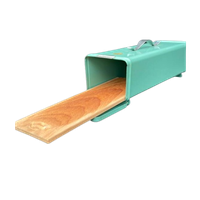 Vintage Koek Blik Mint Groen
