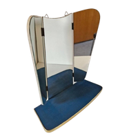 Fifties Wandspiegel Met Wandplank Vintage Spiegel 3 Luik