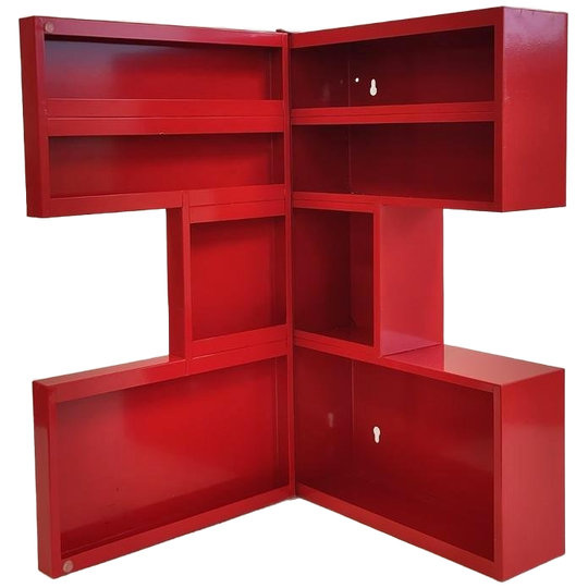 Vintage IKEA Metalen Kastje Atron Jaren 90 1