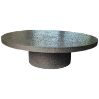 Beautiful Composite, Resin Stone Look Brutalist Coffee Table