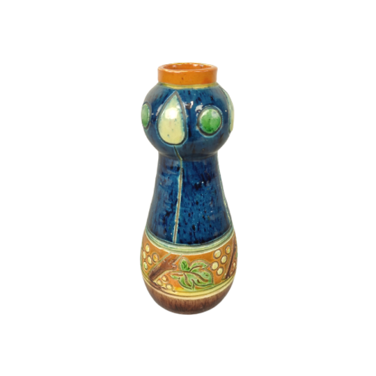 Vaas In Vlaams Aardewerk 19,5cm 1