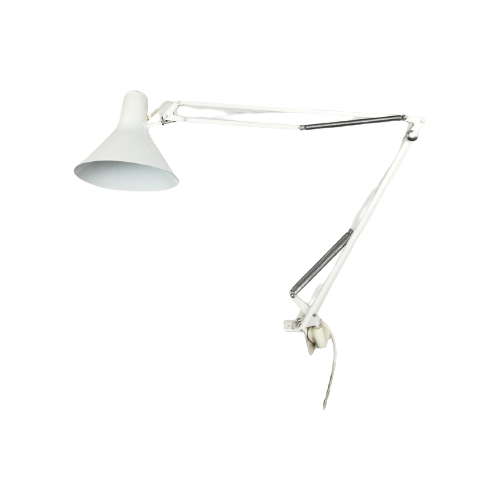 Witte Scharnierlamp Luxo