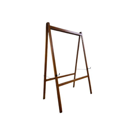 Vintage Xl Schildersezel / Houder Voor Kunstwerk/ Krijtbord 1