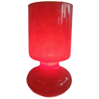 Lykta Bureau Of Slaapkamerlamp (Ikea, Jaren 90, Rood).