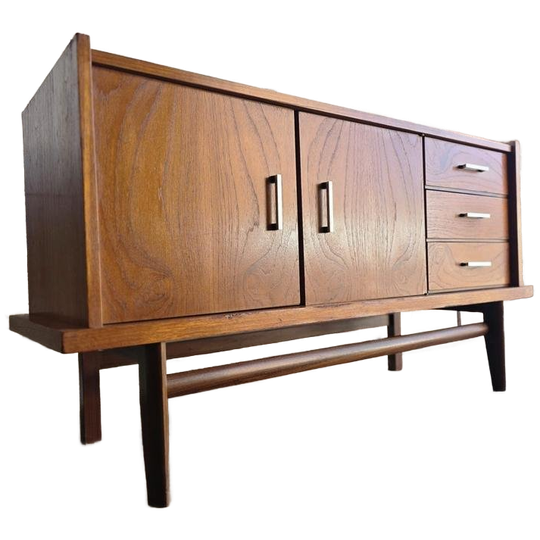 Vintage Lage Kast / Tvmeubel / Lowboard 1