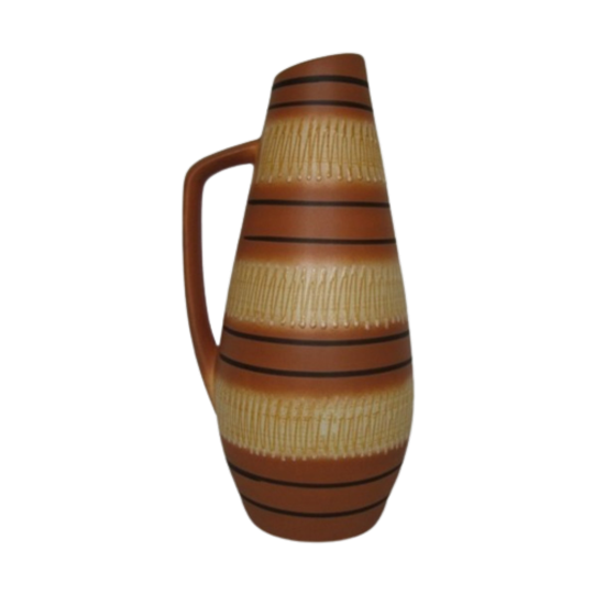 Grote Duitse Vintage Vaas Met Handvat 1