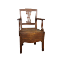 Prachtige Antieke Engelse Eind 18 Begin 19E Eeuwse Arm Chair, Stoel Met Armleuningen