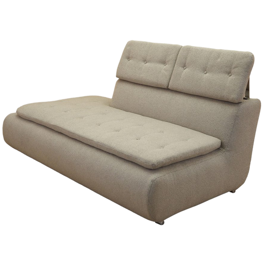 Beige Sofa, Italian Design, 1980s, Made In Italy 1