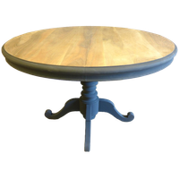 Mooie Grijze Ronde Uitschuifbare Eettafel