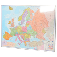 Officenow Landkaart, Europa, 142 X 103 Cm